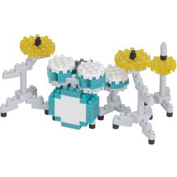 Nanoblock Drum Set, [Instruments] Collection Series Building Kit